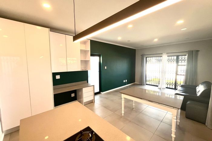 To Rent: Apartment in Kabega with open-plan living, study nook, and secure yard.