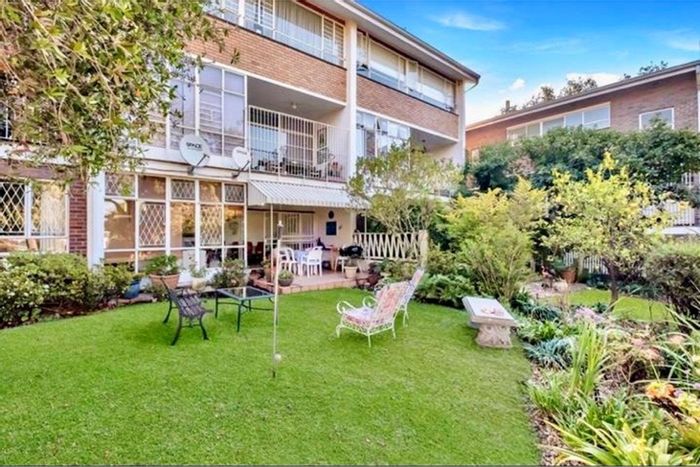 2-Bedroom Apartment To Rent in Atholl with private garden and communal pool access.