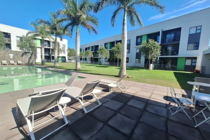 For Sale: 2-bedroom apartment in Ballito Central with pool, gym, and garden access.