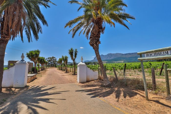 Paarl North Farm For Sale: 37-hectare wine estate with residence, cottages, and tennis court.