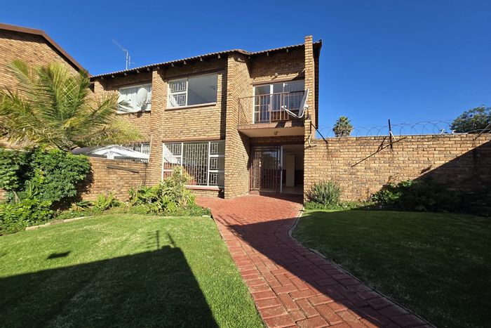 3-Bedroom Townhouse To Rent in Birch Acres with garden, pool, and secure access.
