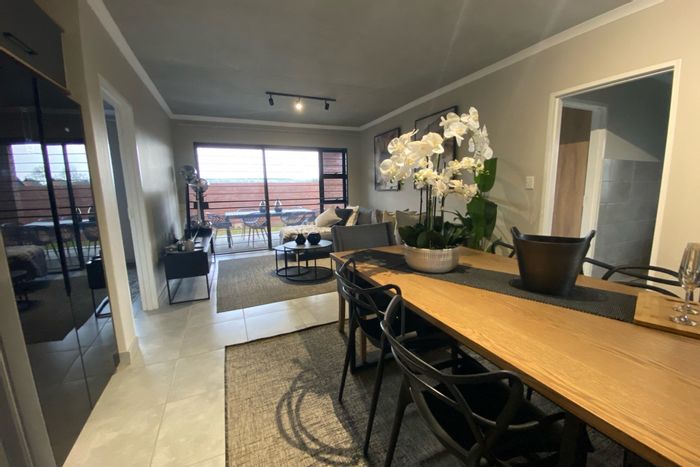 Townhouse To Rent in Boardwalk: 2 beds, garden, garage, pet-friendly amenities.