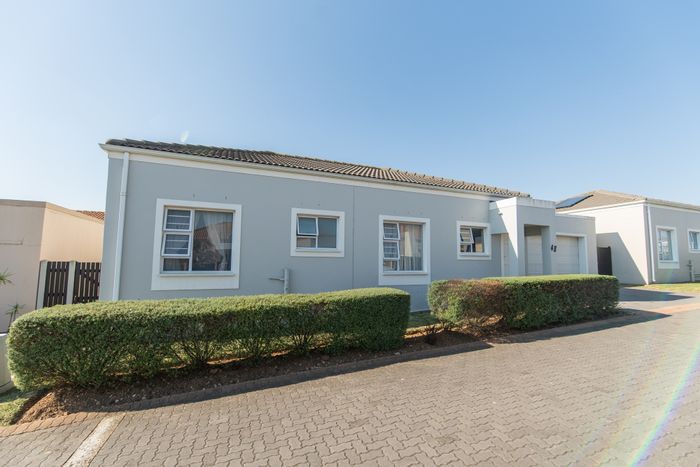 For Sale: 3-Bedroom Townhouse in Westbrook with security, garage, and outdoor braai.