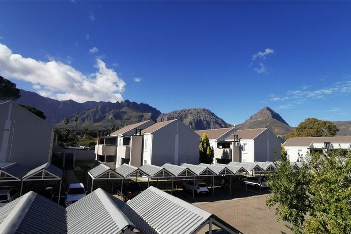 3-Bedroom Apartment For Sale in Paarl East with balcony, braai, and secure complex.