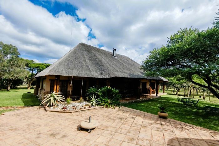 For Sale: 450-hectare game farm in Bela Bela Central, includes lodge and wildlife access.
