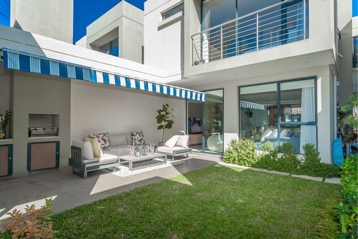 Bryanston Townhouse For Sale: 3 beds, outdoor terrace, secure complex, eco-friendly features.