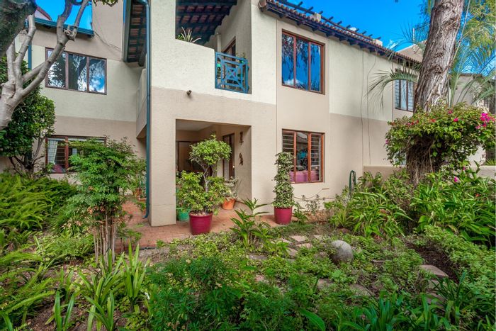 Spacious 3-bed garden apartment in Bryanston with pool, tennis court, and security. For Sale.