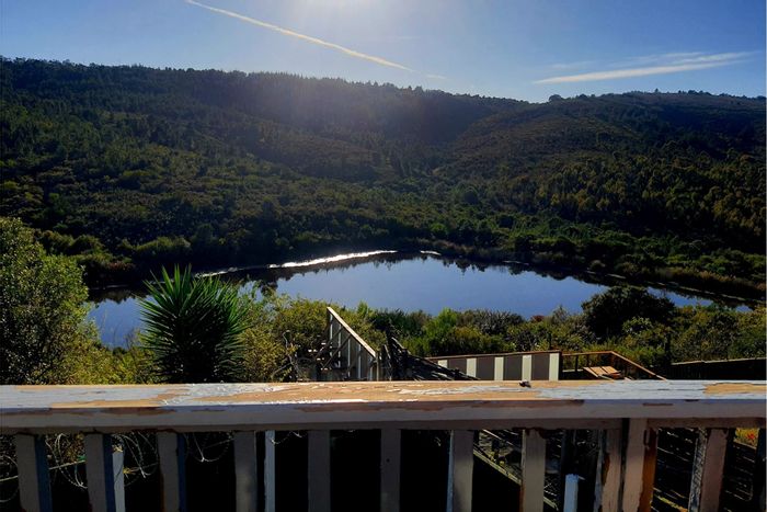 Wolwedans House For Sale: Two bedrooms, open-plan living, scenic views, expansion potential.