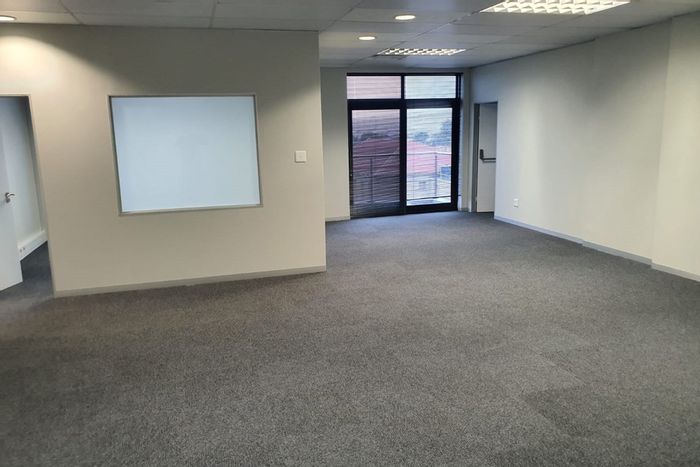 To Rent: Office in Newton Park with air-conditioning, parking, and 24-hour security.