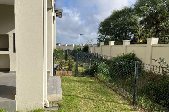 2-Bedroom Apartment To Rent in Langeberg Ridge with patio, garden, and parking.