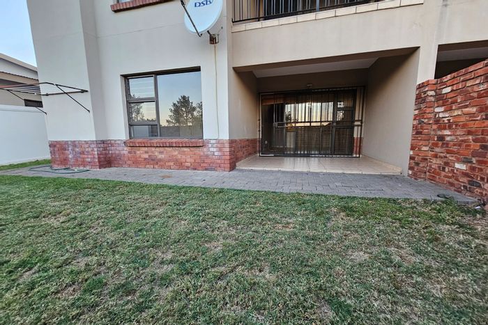 3-Bedroom Apartment To Rent in Waterval East with Garden and Secure Parking.