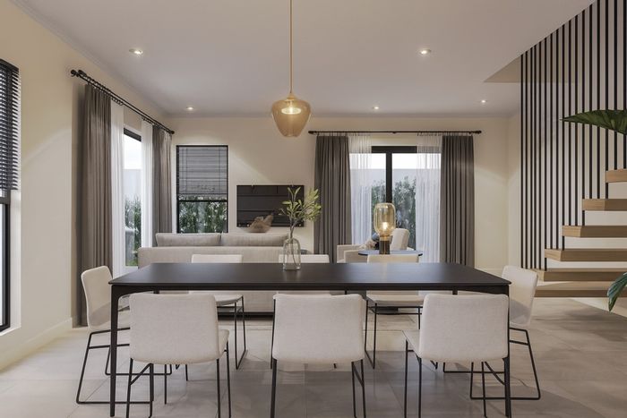 Bryanston East Cluster For Sale: 3 beds, rooftop terrace, secure living, no transfer duty.