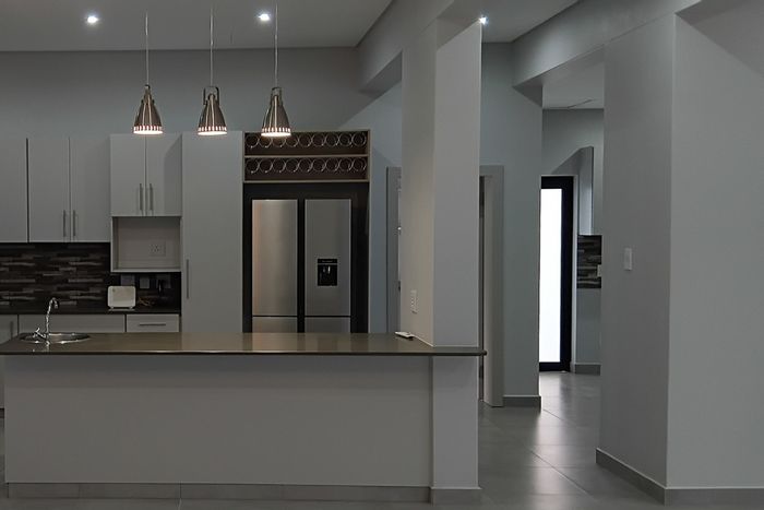 House To Rent in Mzingazi Golf Estate: 4 beds, 3 baths, spacious garden, secure parking.