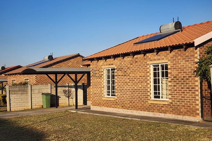 3-Bedroom House To Rent in Waterval East with garden, security, and fibre internet.