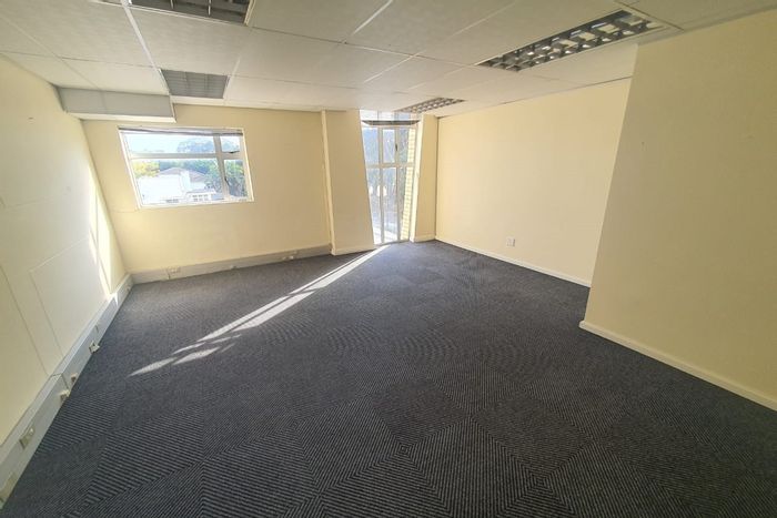 Office To Rent in Newton Park: 118m² with secure parking and air-conditioning.