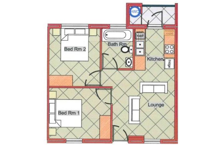 For Sale: Apartment in Parklands East with 2 beds, secure parking, and communal amenities.