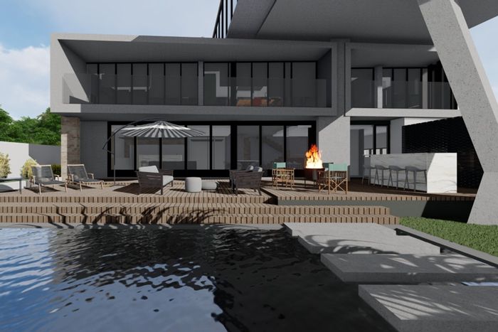 House for Sale in Melkbosstrand Central: 6 bedrooms, pool, beach access, approved plans.