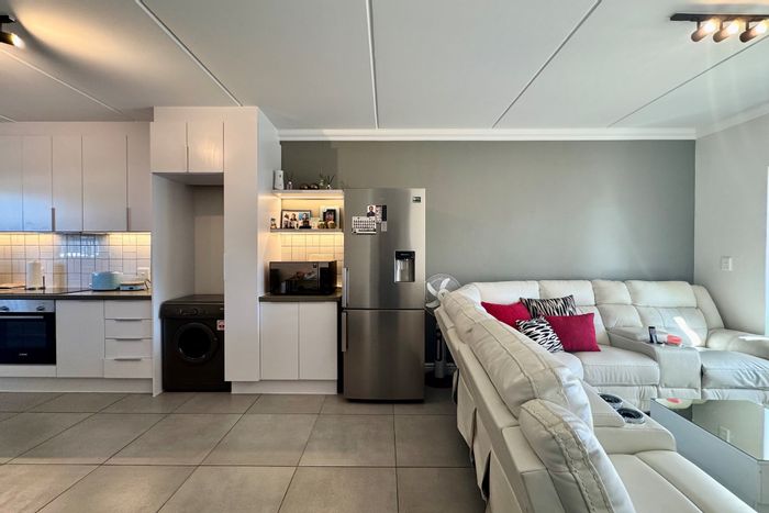 For Sale: Apartment in Langeberg Ridge with built-in braai, security, and parking.