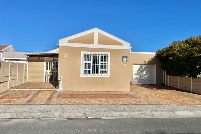 For Sale: Strandfontein House with 3 Bedrooms, Garage Conversion Potential, and Backyard Oasis.