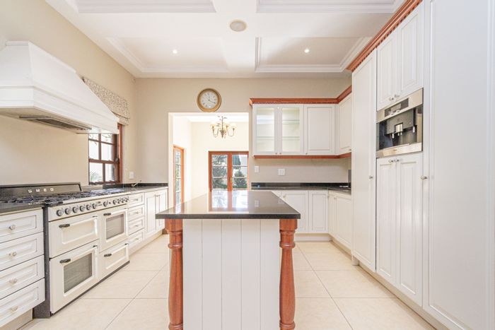 For Sale: House in Bryanston with pool, gourmet kitchen, and spacious reception areas.