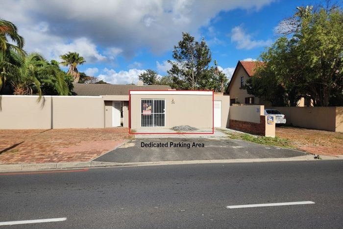 Retail space to rent in Table View: open-plan, kitchenette, parking, high visibility.