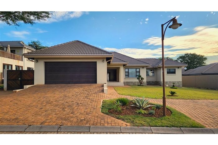 For Sale: House in Koro Creek Golf Estate with golf course access and entertainment space.