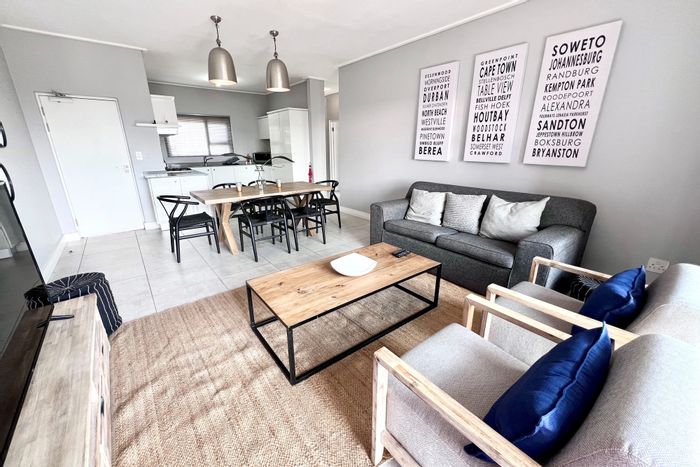 For Sale: 2-Bedroom Apartment in Waterfall with balcony, gas braai, and prepaid utilities.