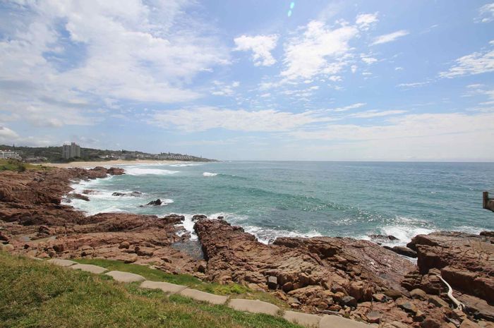 Oceanfront apartment in Margate Central for sale, featuring patio and secure parking.