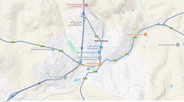 For Sale: 2222 m² vacant land in Amandelrug, near R45 road to Paarl.