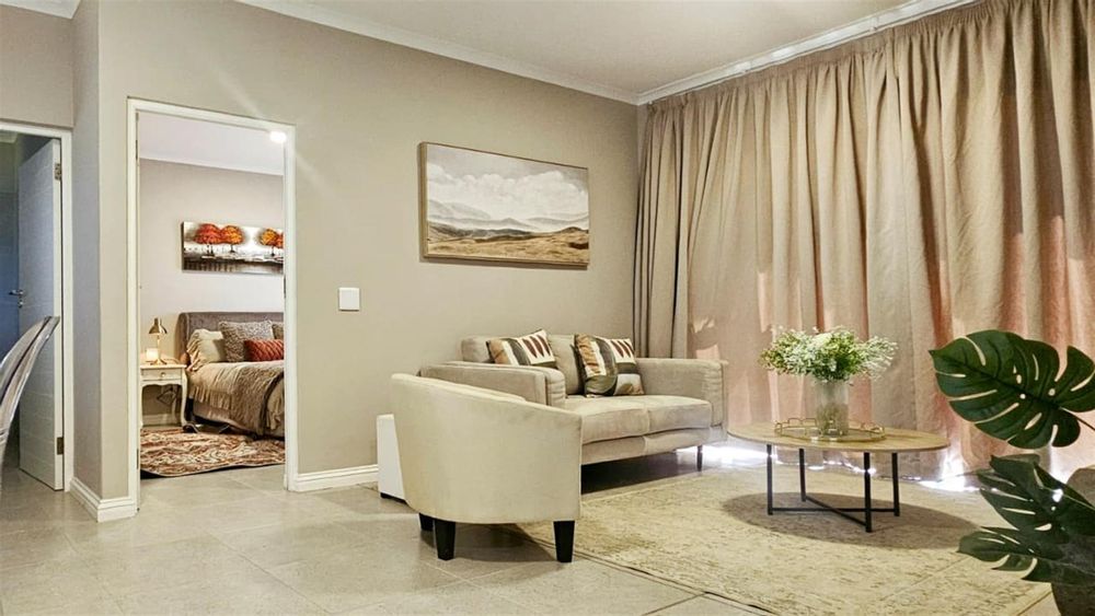 Open plan living areas