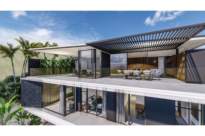 For Sale: House in Port Zimbali with 5 ensuite bedrooms, cinema, and golf course views.