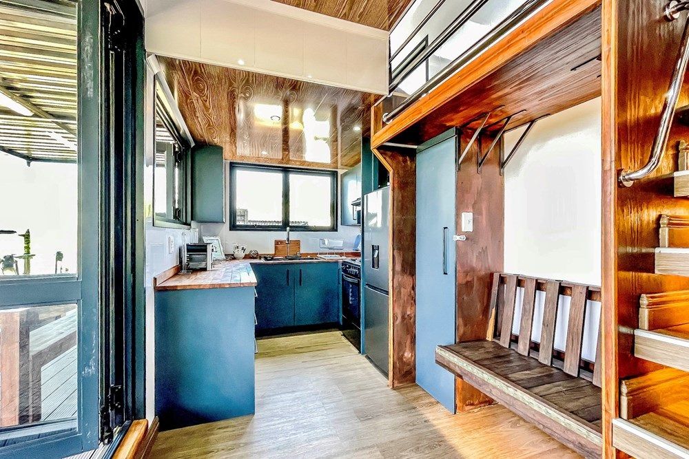 Tiny home kitchen