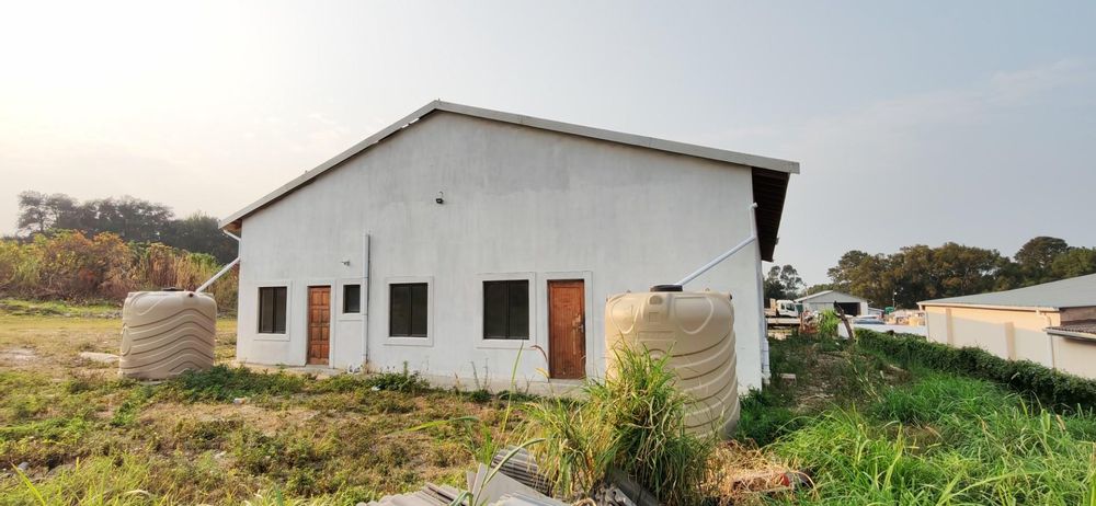 View onto staff accomodation