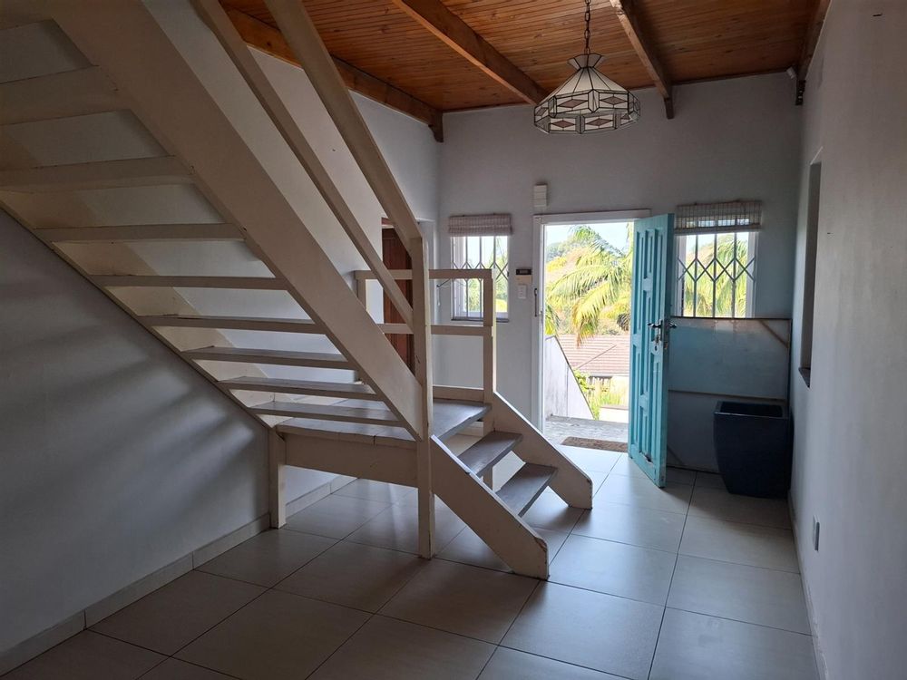 Stairs to the upper part of the house