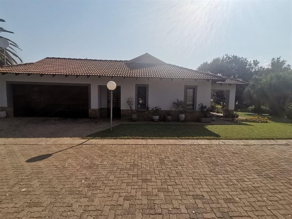 Front view of the house