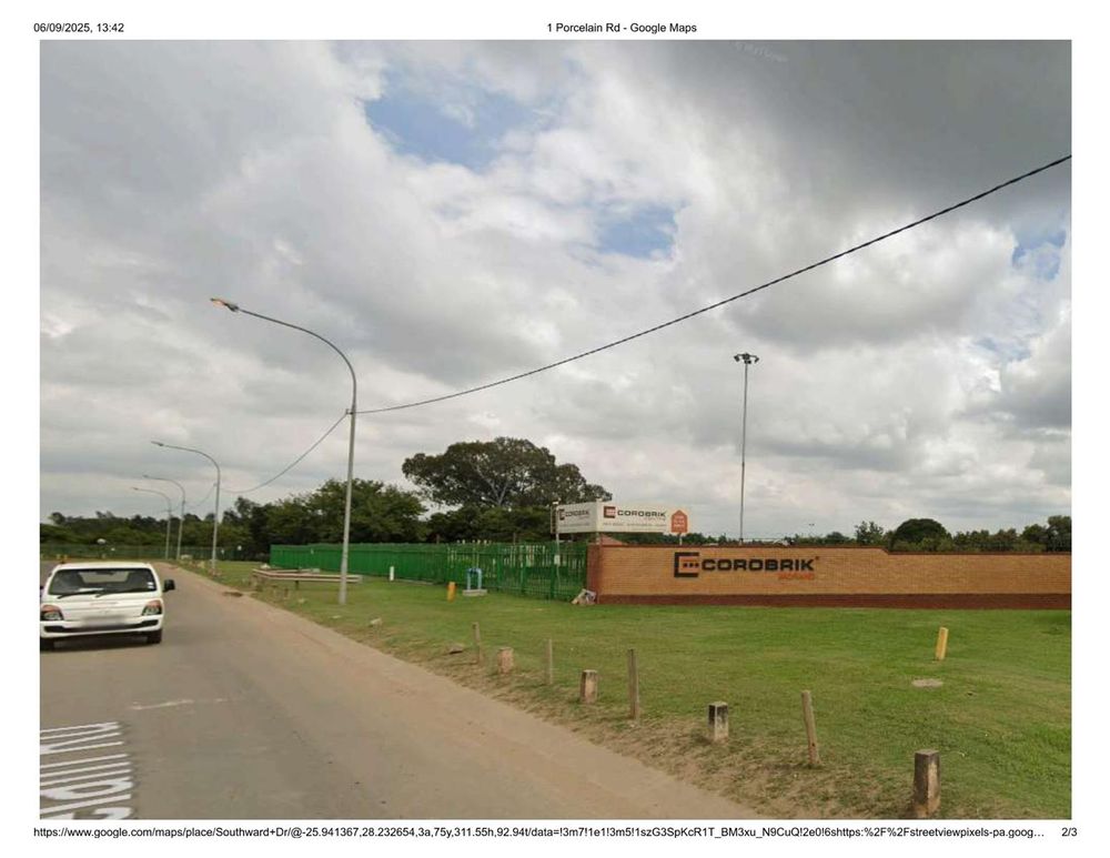 CoroBrik across road