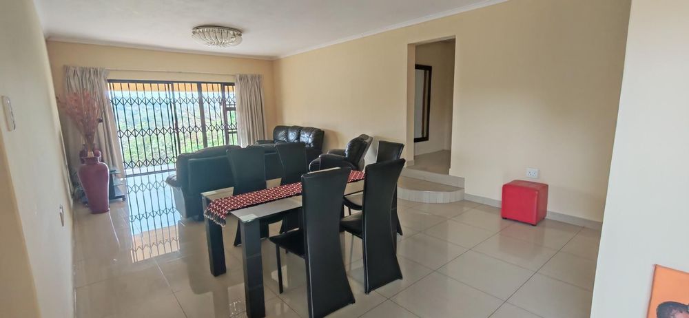 View of open-plan living room