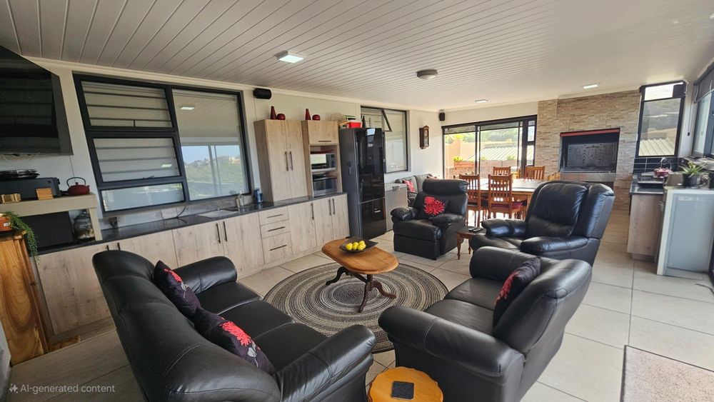 SEPARATE LOUNGE AND BRAAI ROOM