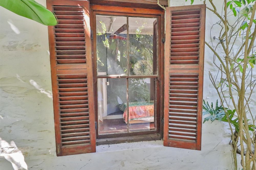 Restored Teak Windows and Shutters