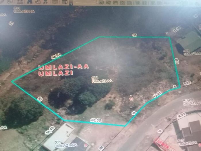 Vacant Land Residential for Sale in Umlazi Central with approved Wendy House plan.