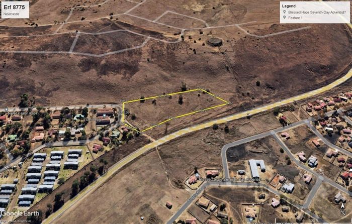 Vacant Land Residential For Sale in Newcastle Central - 2.35 hectares, development potential.