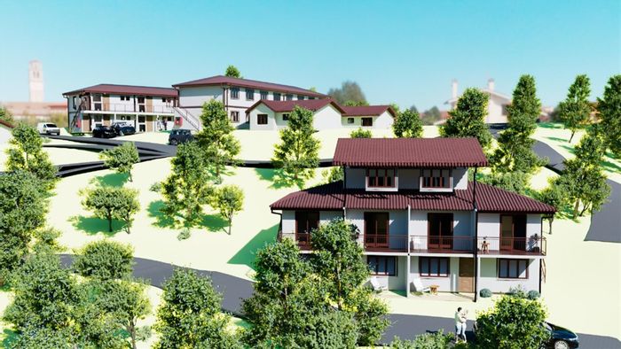 New Germany Apartment For Sale: Community living, secure access, and no transfer duty.