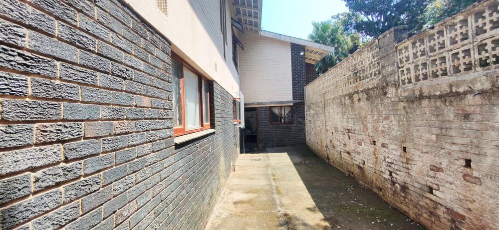 View onto Staff accomodation