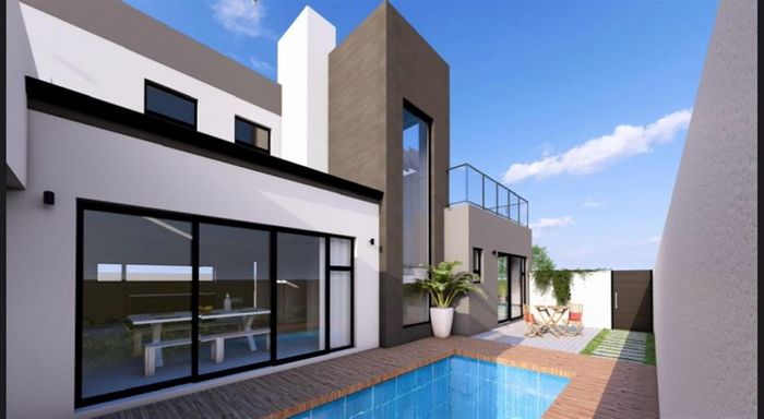 For Sale: House in Sandown with 4 en-suites, open-plan living, and secure parking.