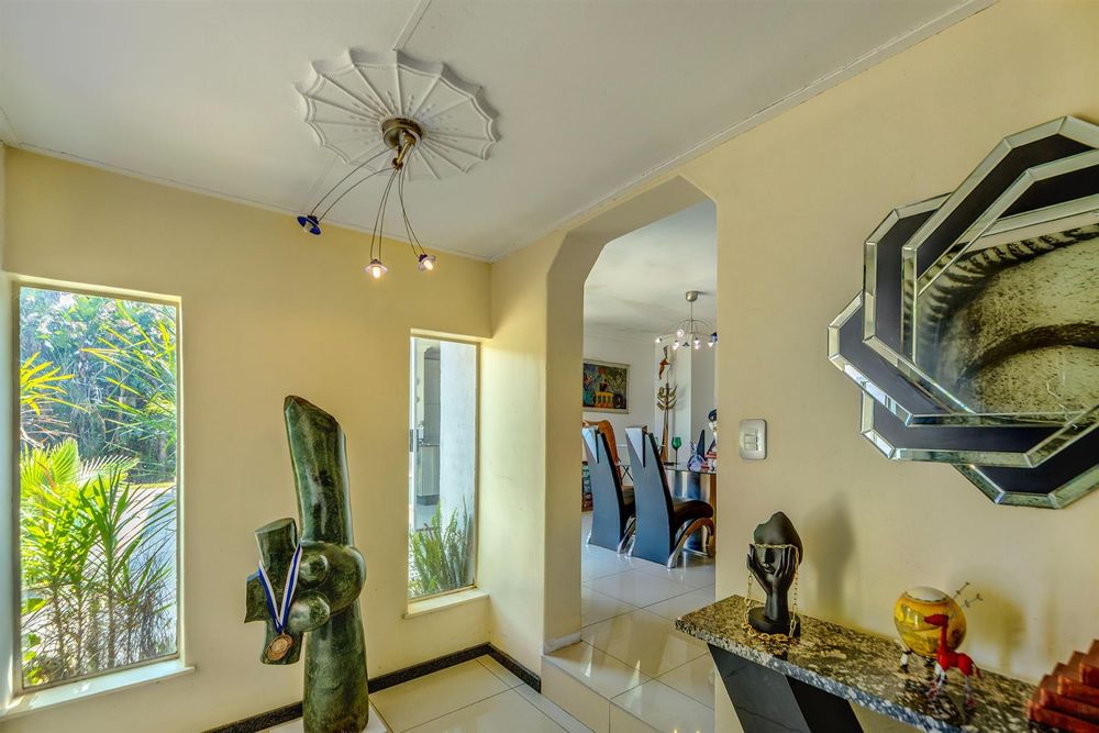 Entrance hall looking towards dining room