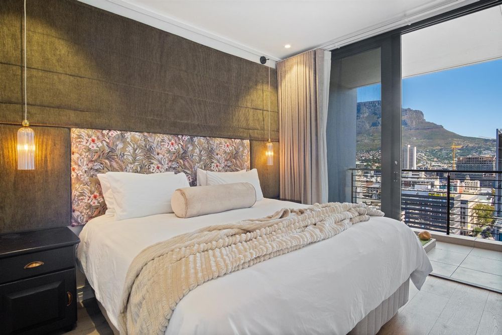 Main bedroom with balcony