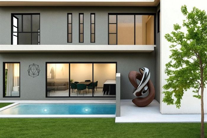 Rivonia House For Sale: Customizable 3-bed units, solar, no transfer duty.