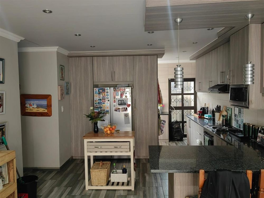 Open plan kitchen and living areas