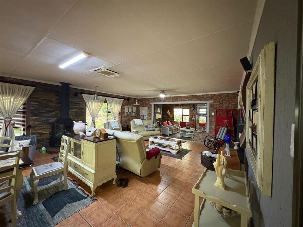 Open plan living area