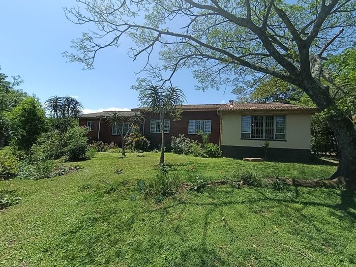 4-Bedroom House For Sale in Mandeni Central with patio, study, and garages.